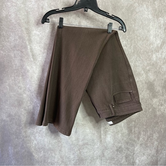 ColdWater Creek Chocolate Brown Natural Fit Stretch 5-Pocket Jeans Size 16 P - Picture 7 of 12